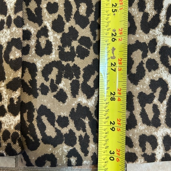 Banana Republic Women’s Honey Gold Leopard Print Coat Size XS - Picture 8 of 12